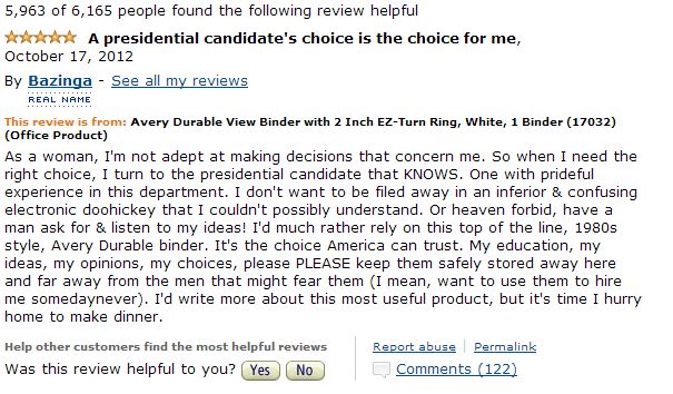 amazon binder review binders full of women